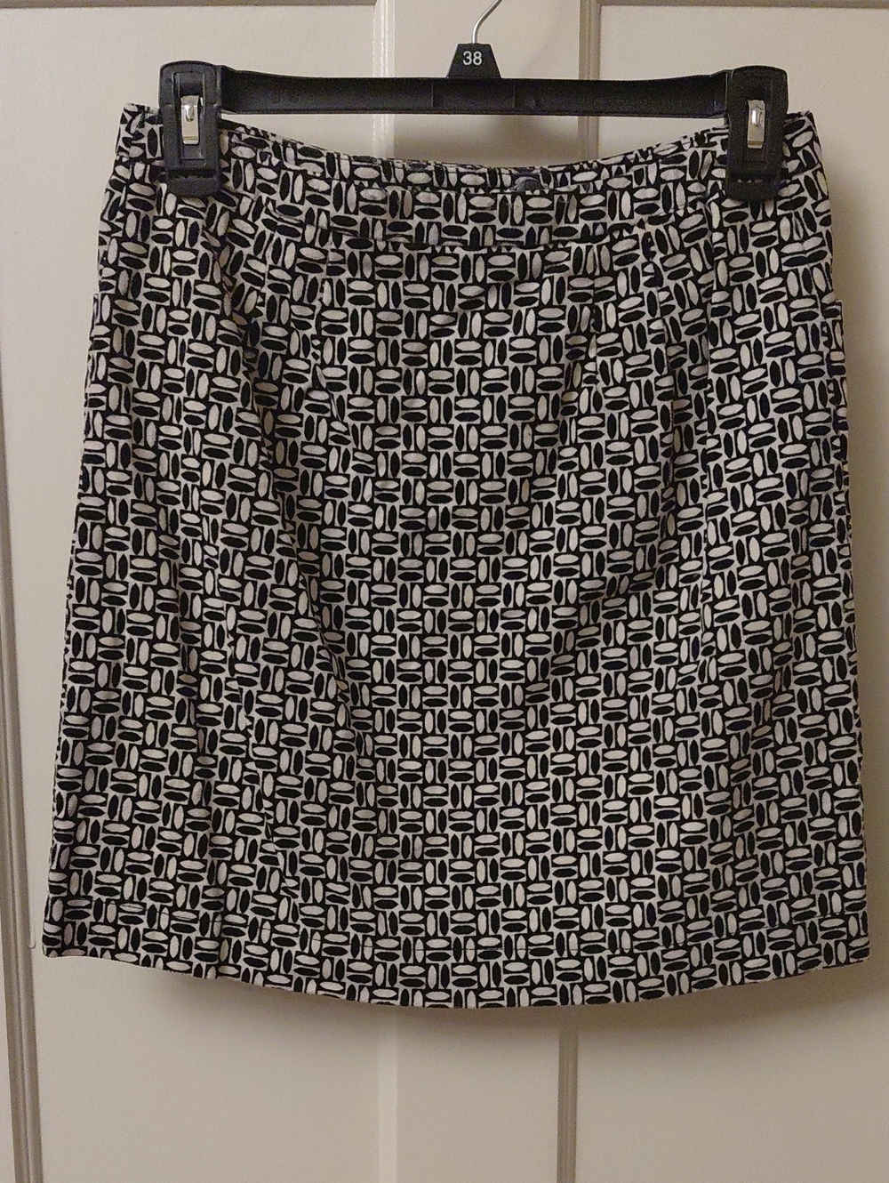 Ann Taylor LOFT Petites 100% Cotton Print Skirt Size 0P.